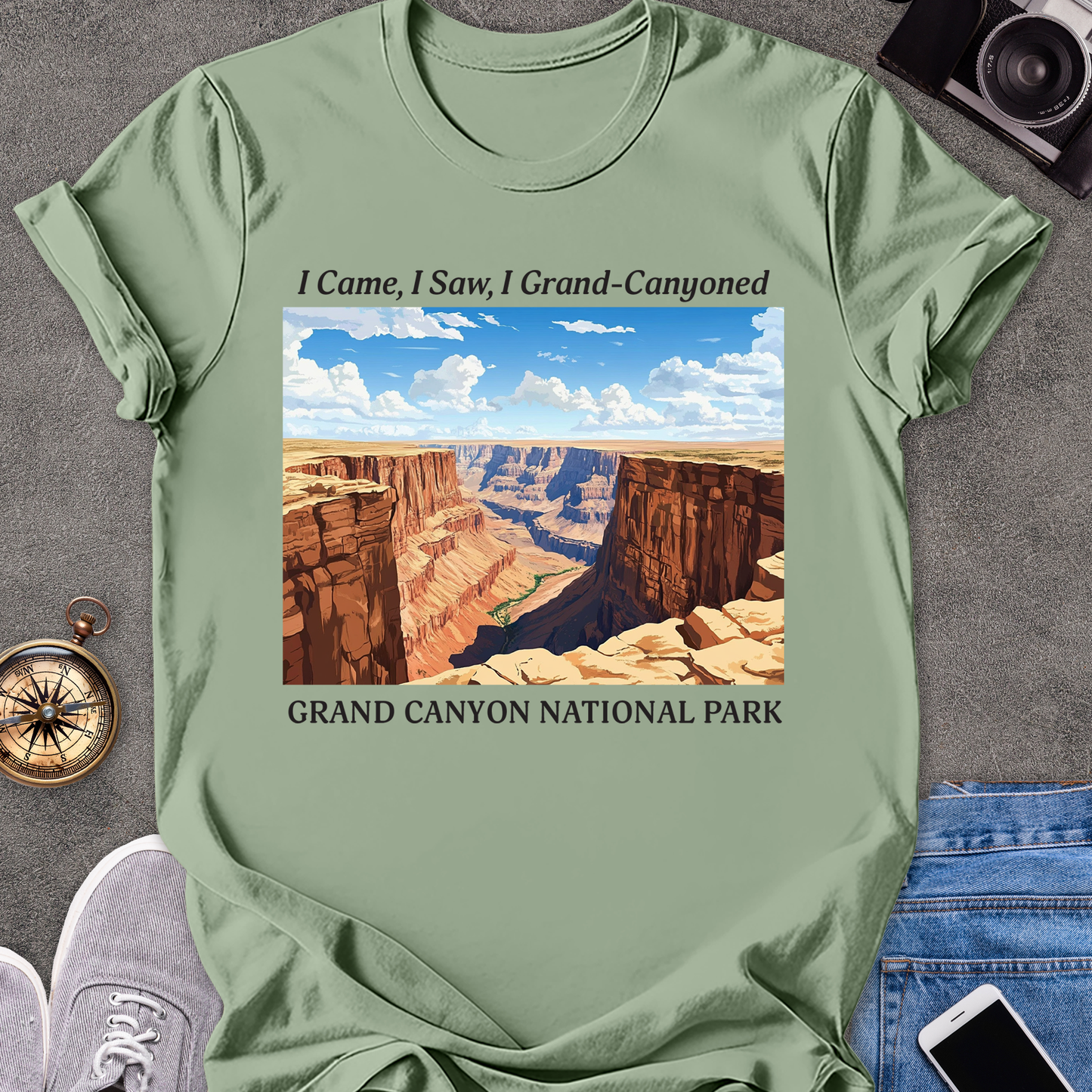 I Came, I Saw, I Grand-Cayoned | Unisex Softstyle T-Shirt | Grand Cayon National Park Tee