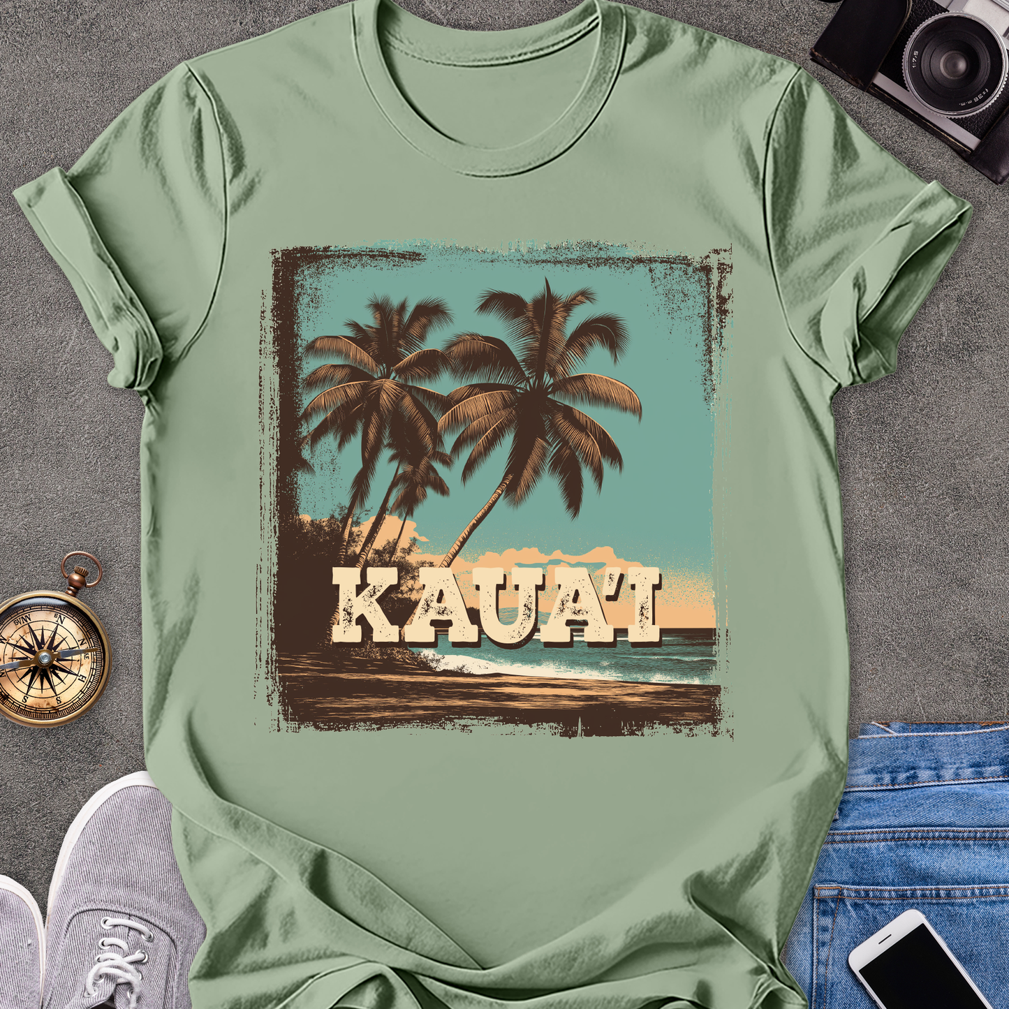 Kaua'i | Unisex Softstyle T-Shirt | Hawaii Travel Tee