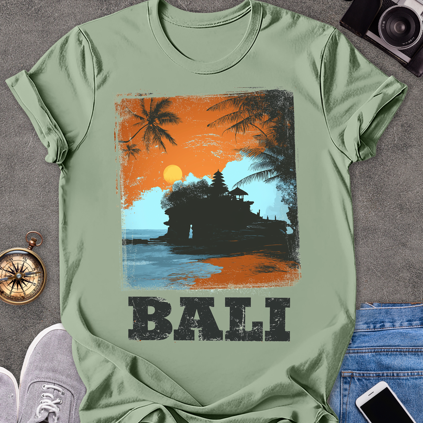 Bali | Unisex Softstyle T-Shirt | Bali Travel Tee