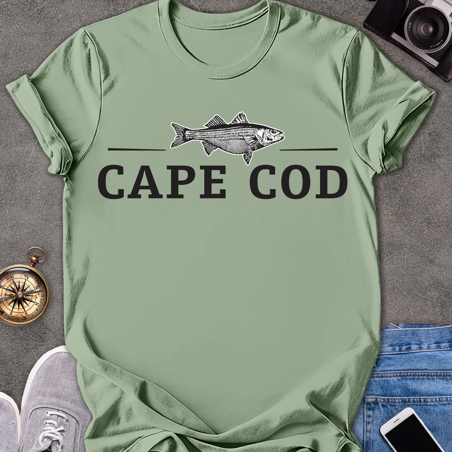 Cape Cod| Unisex Softstyle T-Shirt |Cape Cod Travel Tee