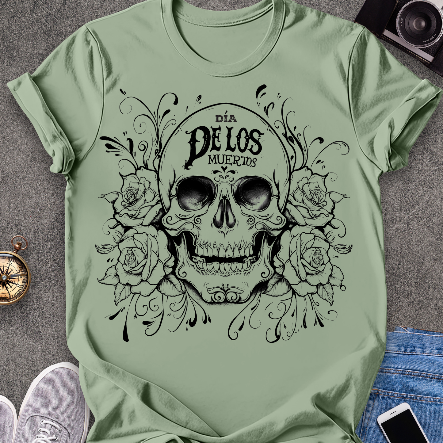 Día de los Muertos (Day of the Dead) T-Shirt | Mexico Travel Tee
