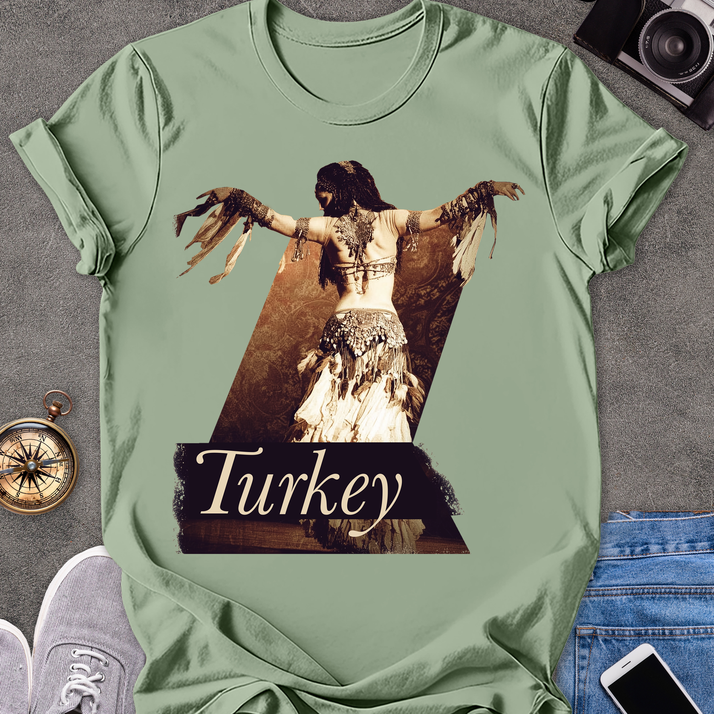 Turkey | Softstyle T-Shirt | Turkey Belly Dancer Travel Tee