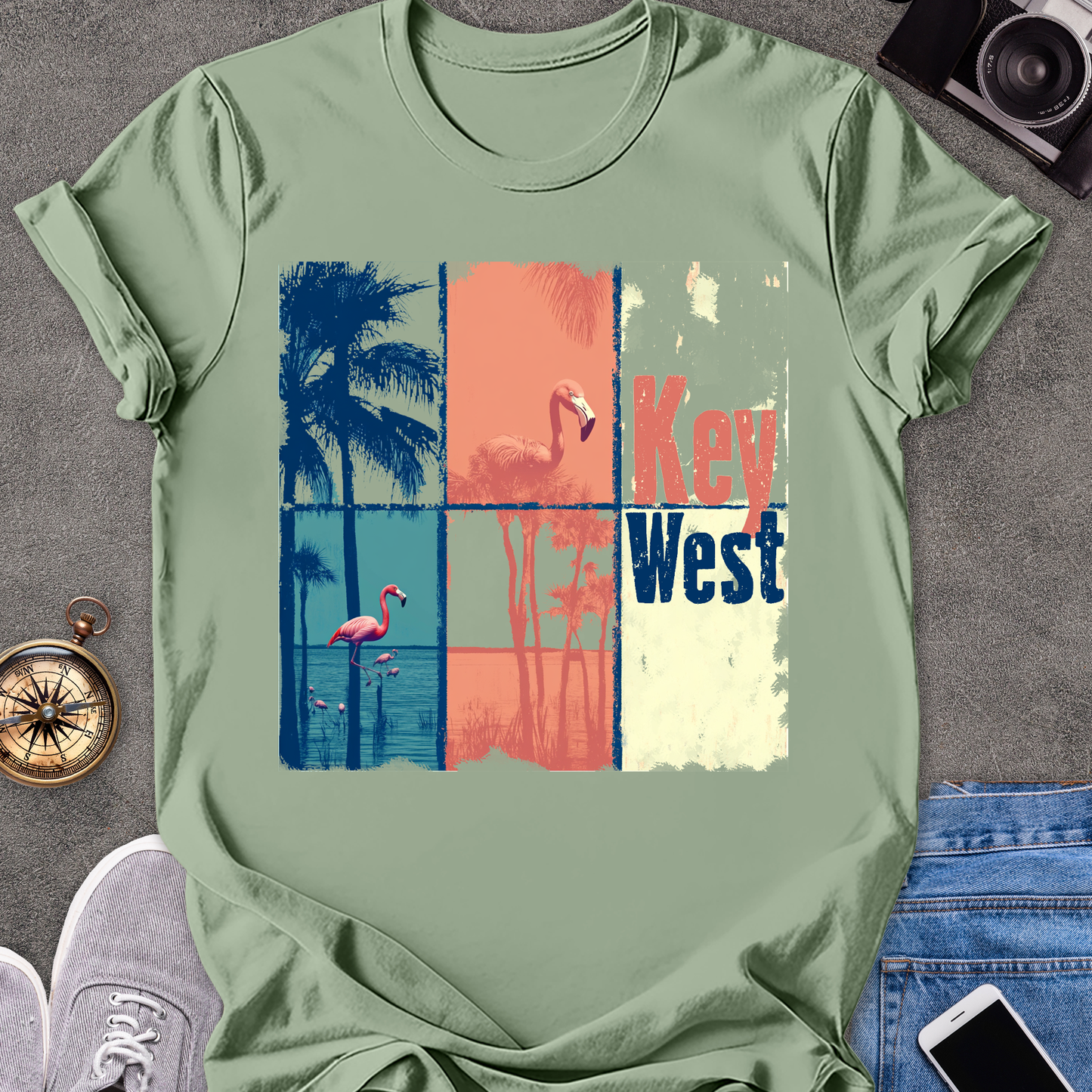Key West| Unisex Softstyle T-Shirt | Florida Travel Tee