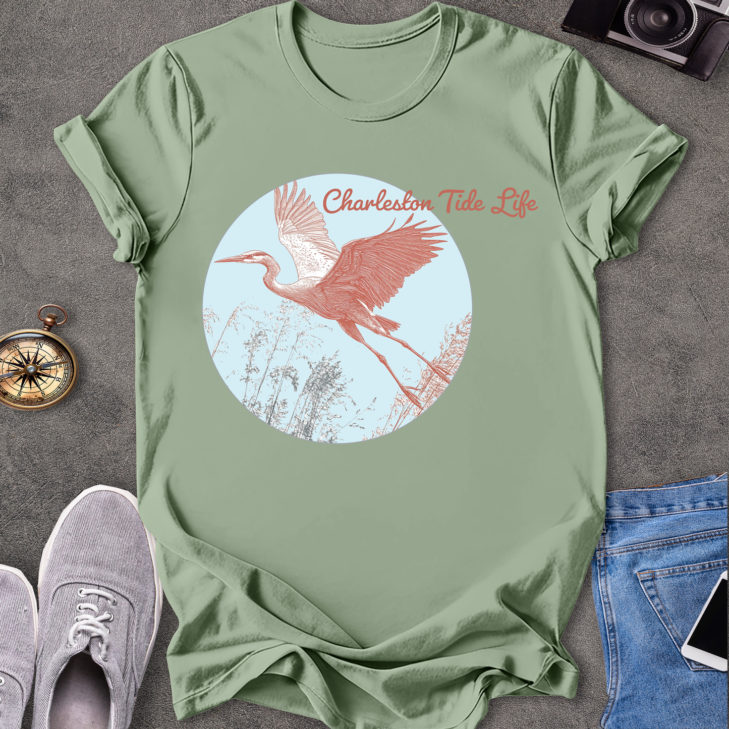 Charlestown Tide Life - South Carolina T-Shirt