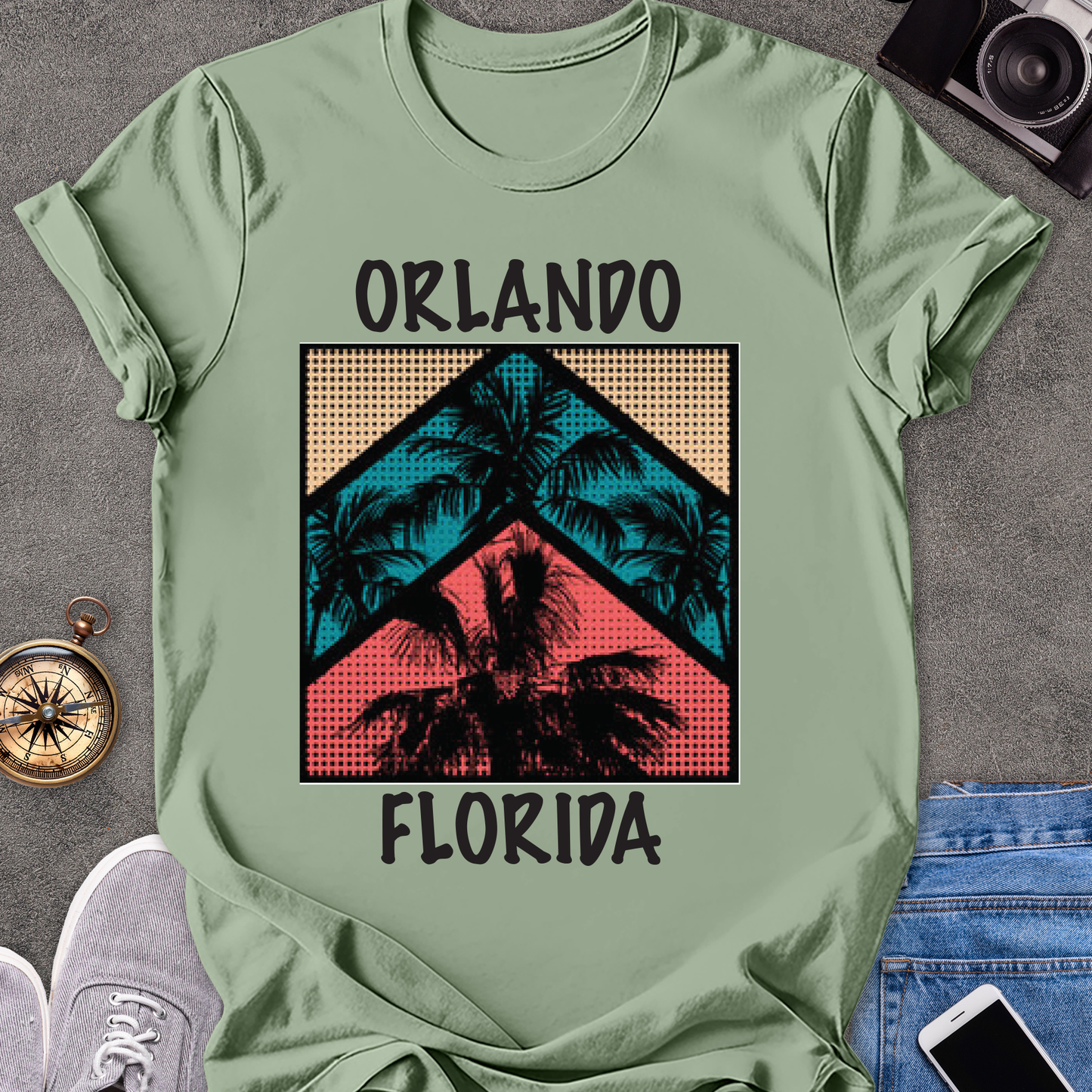 Orlando Florida| Unisex Softstyle T-Shirt | Florida Travel Tee