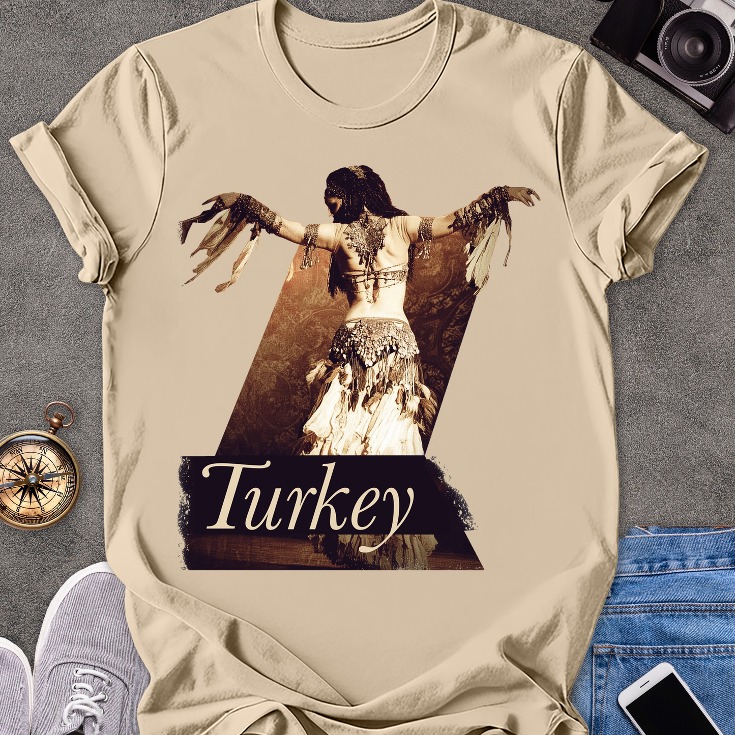 Turkey | Softstyle T-Shirt | Turkey Belly Dancer Travel Tee