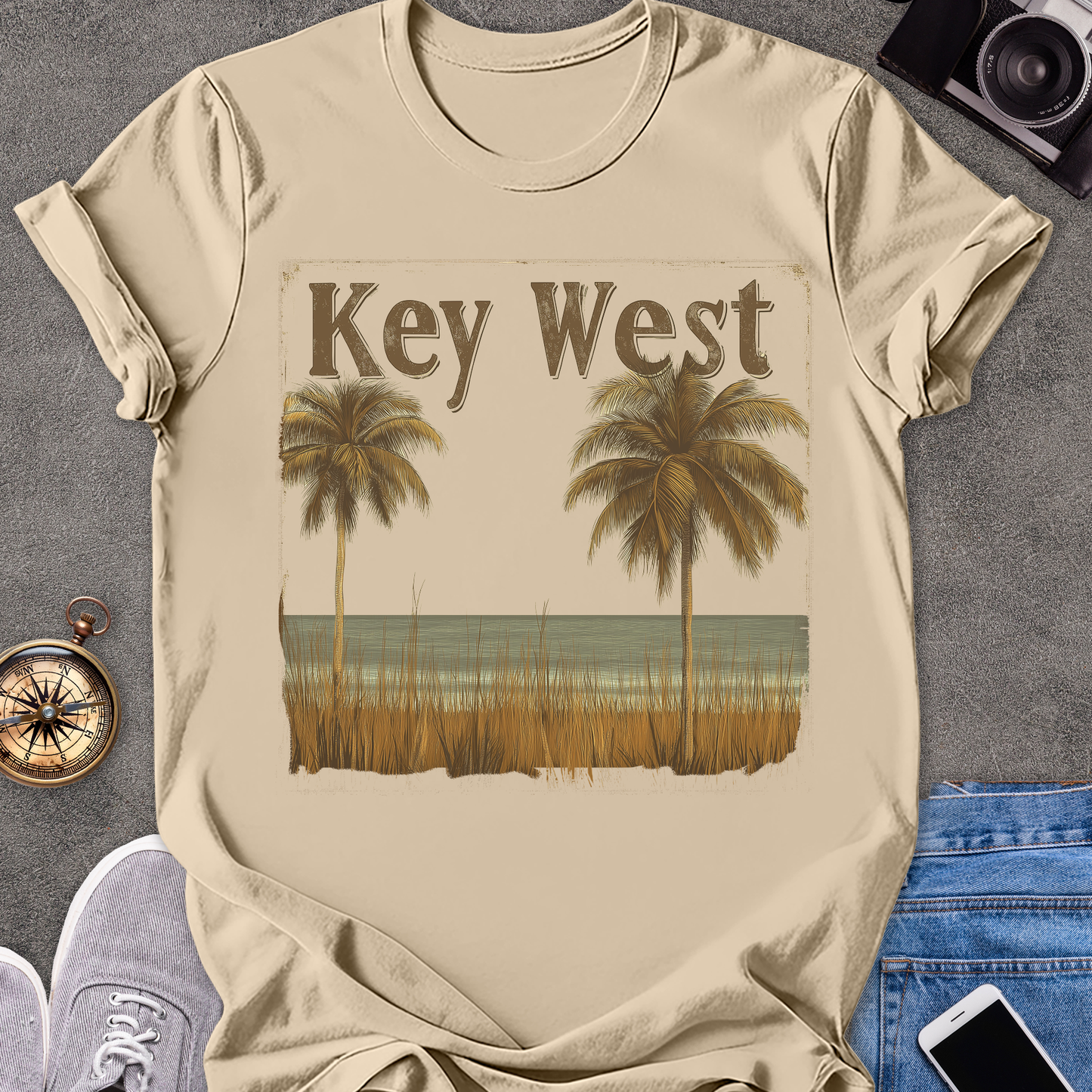 Key West| Unisex Softstyle T-Shirt | Florida Travel Tee