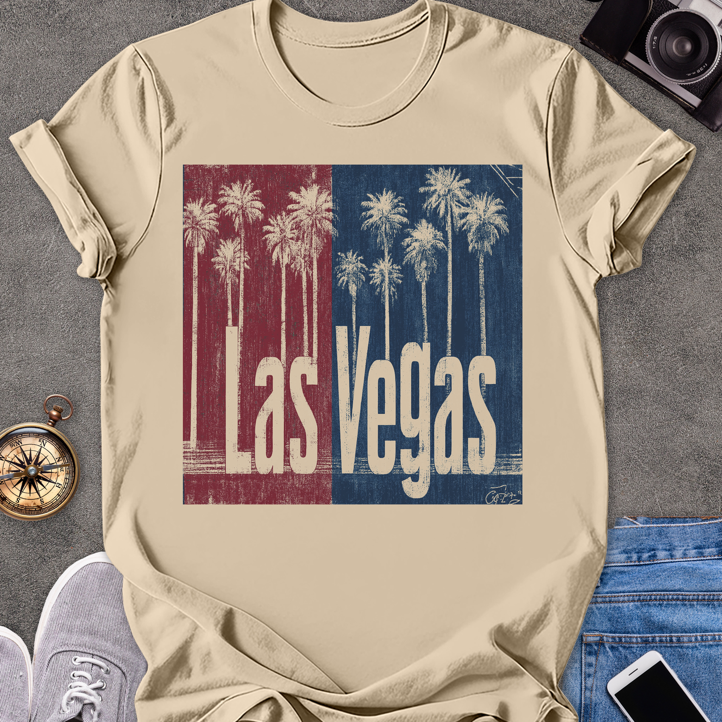 Las Vegas| Unisex Softstyle T-Shirt | Nevada Travel Tee