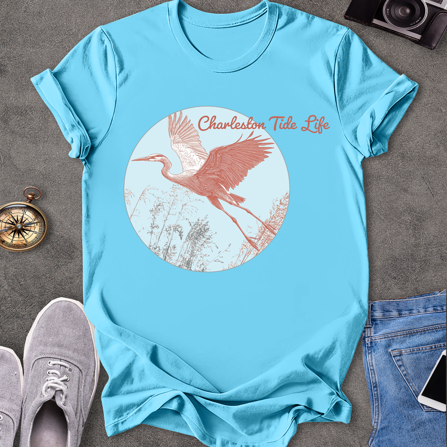 Charlestown Tide Life - South Carolina T-Shirt