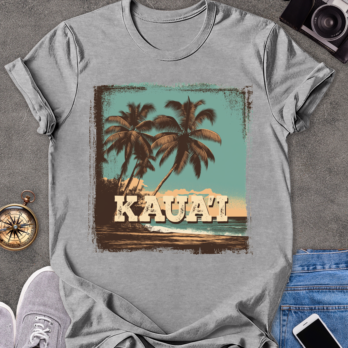 Kaua'i | Unisex Softstyle T-Shirt | Hawaii Travel Tee