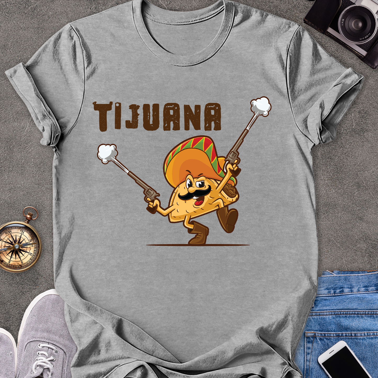 Tijuana | Unisex Softstyle T-Shirt | Mexico Travel Tee