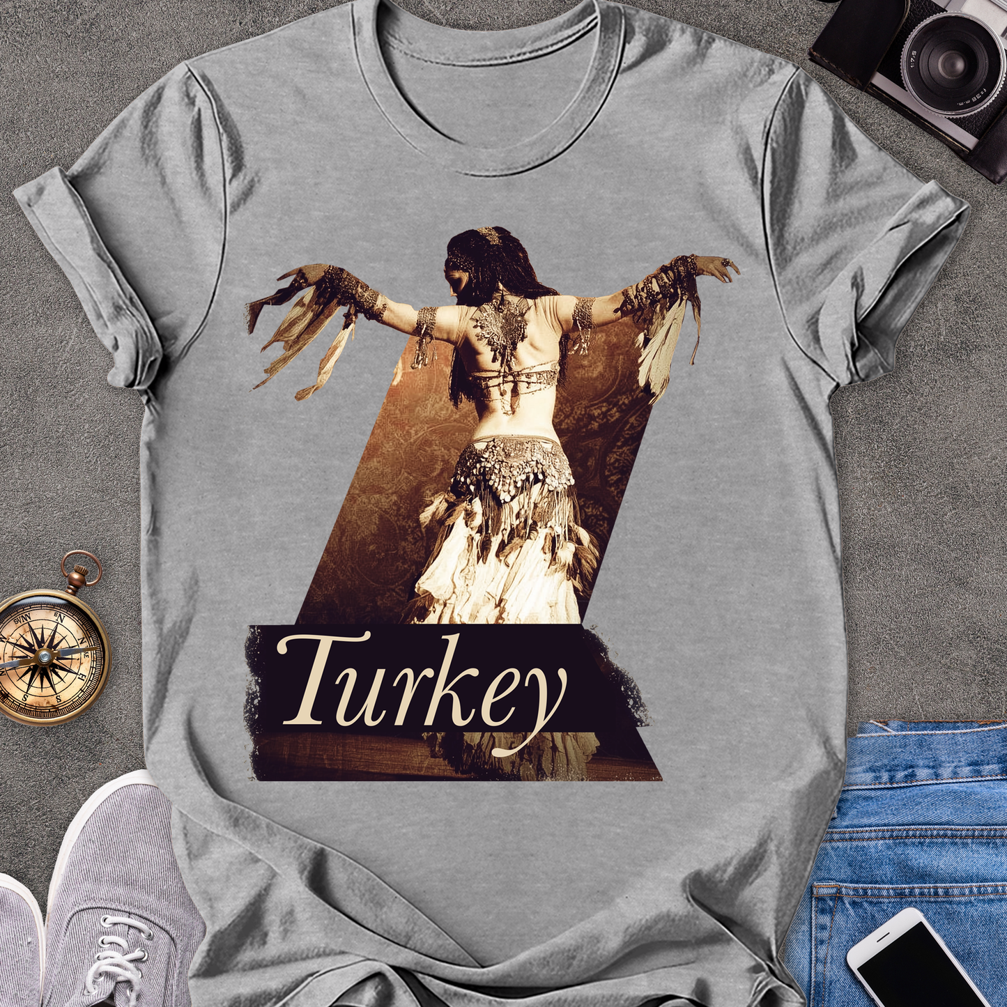 Turkey | Softstyle T-Shirt | Turkey Belly Dancer Travel Tee