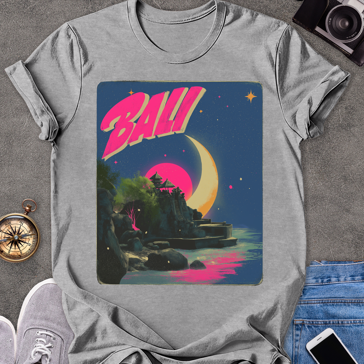 Bali | Unisex Softstyle T-Shirt | Bali Travel Tee