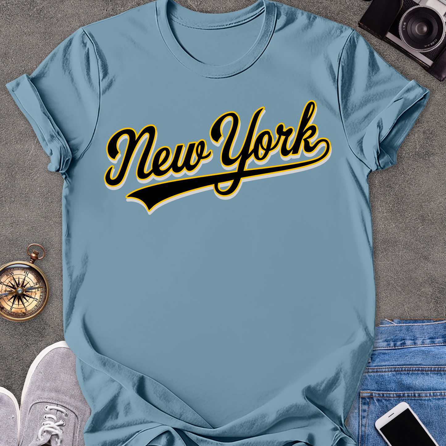 New York | Unisex Softstyle T-Shirt | Travel Tee