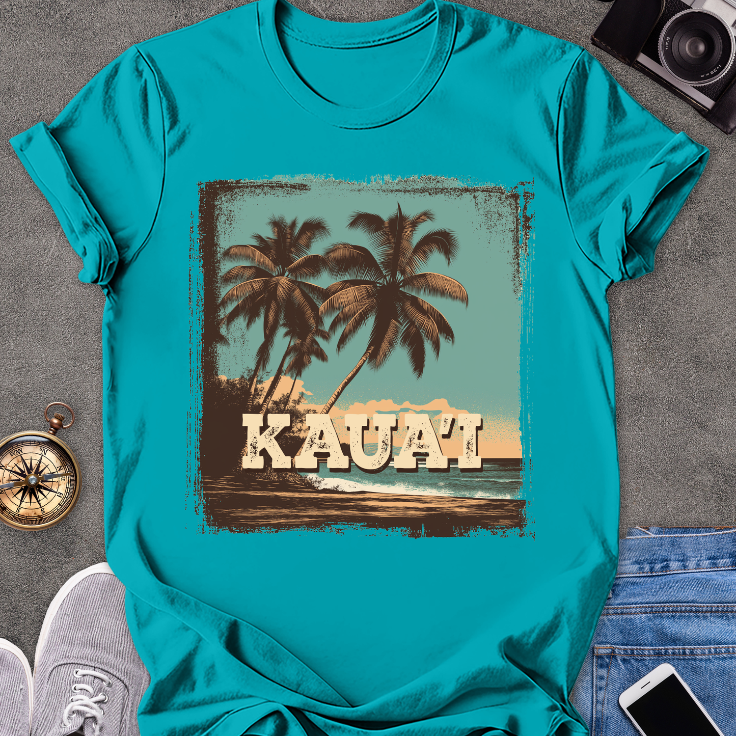 Kaua'i | Unisex Softstyle T-Shirt | Hawaii Travel Tee