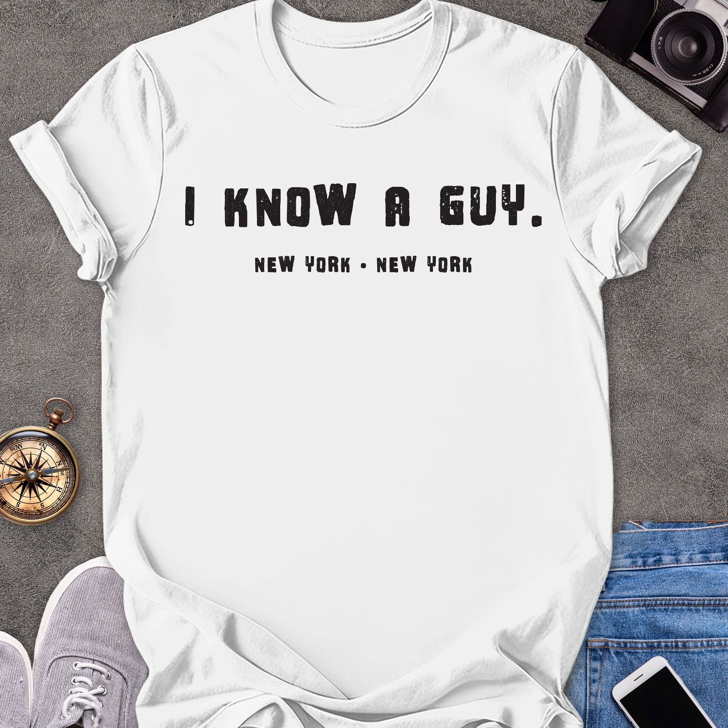 I Know a Guy - New York, New York | Unisex Softstyle T-Shirt | New York Travel Tee