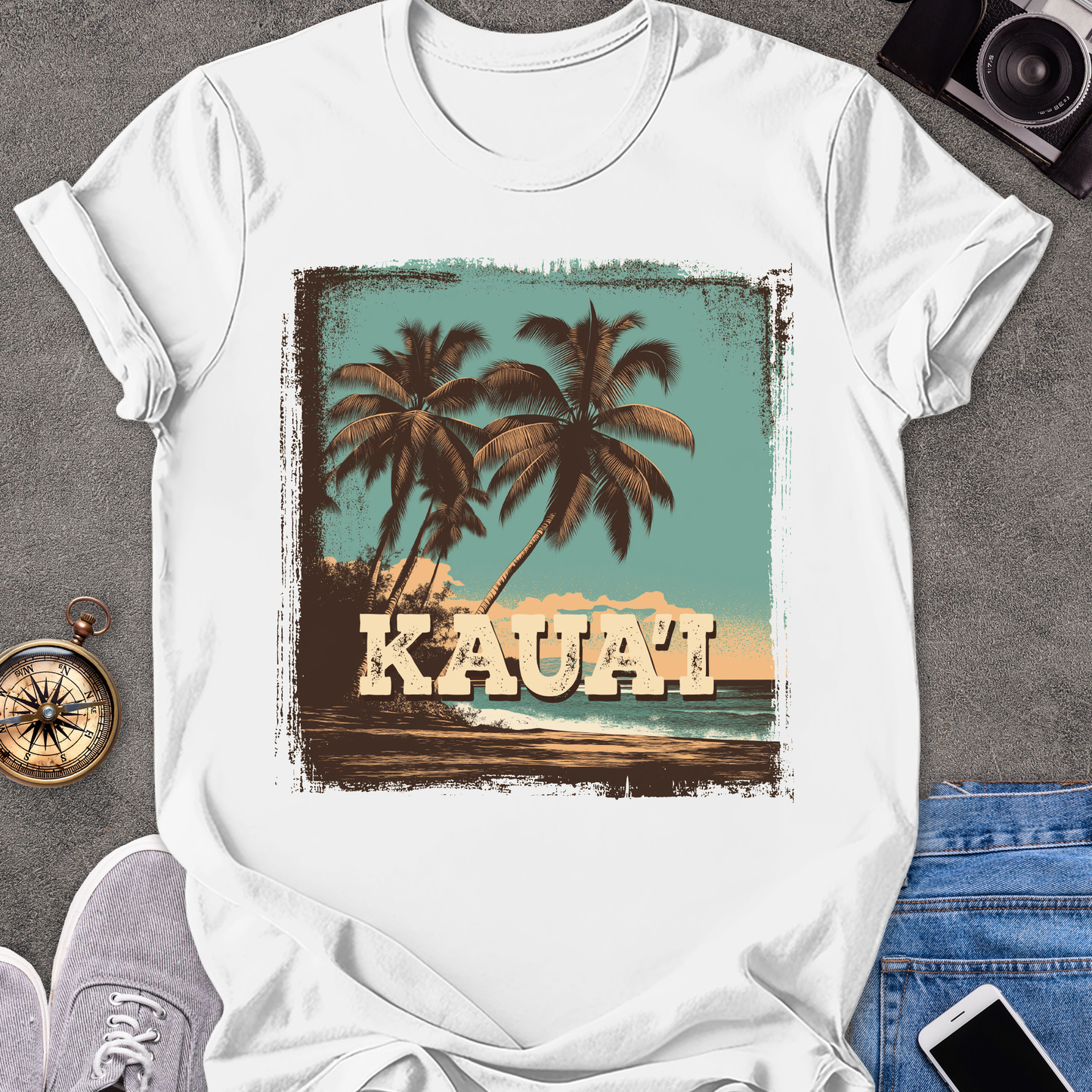 Kaua'i | Unisex Softstyle T-Shirt | Hawaii Travel Tee