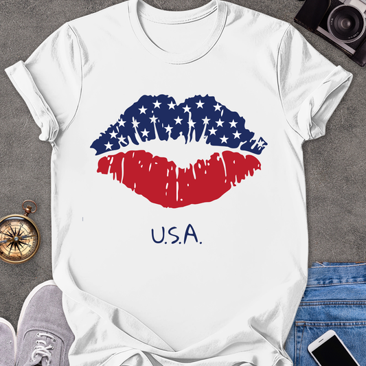 USA | Unisex Softstyle T-Shirt | USA Travel Tee
