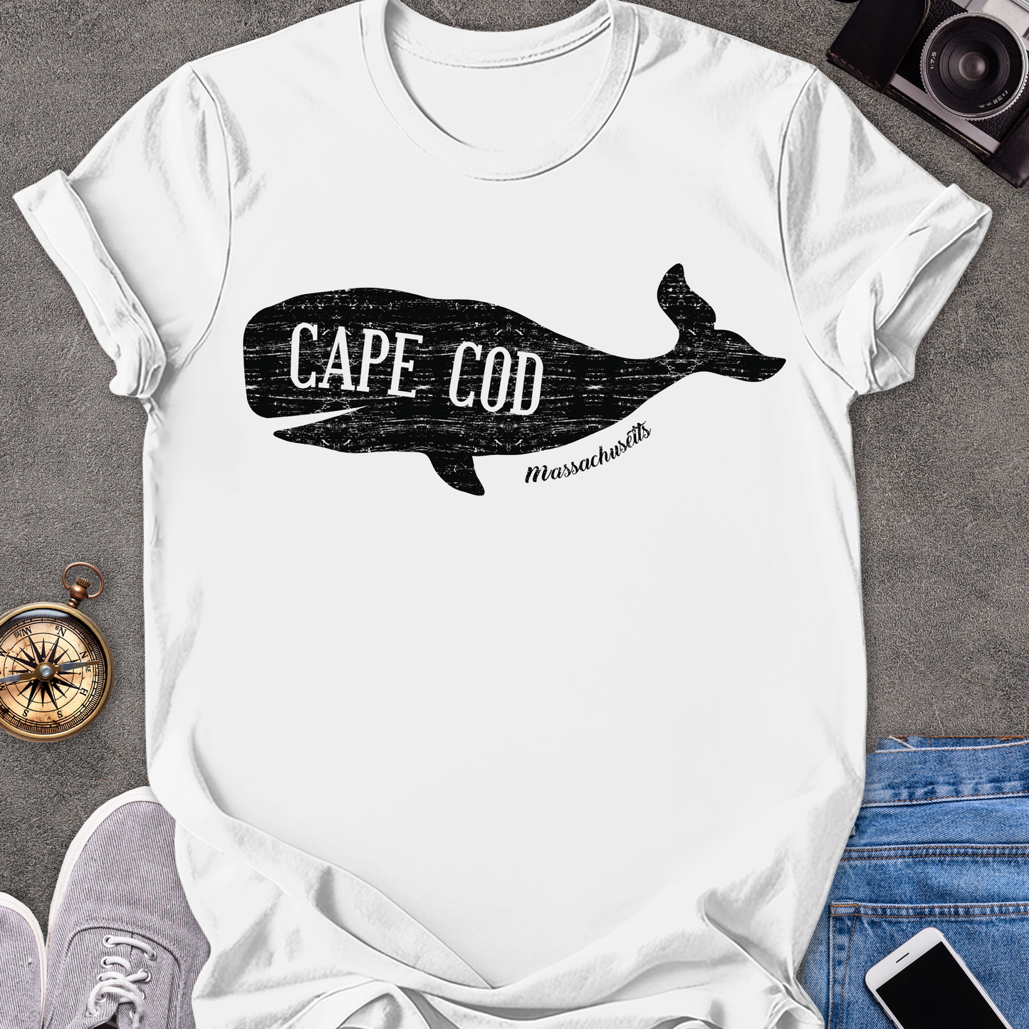 Cape Cod - Massachusetts | Unisex Softstyle T-Shirt | Travel and Beach Lover Tee