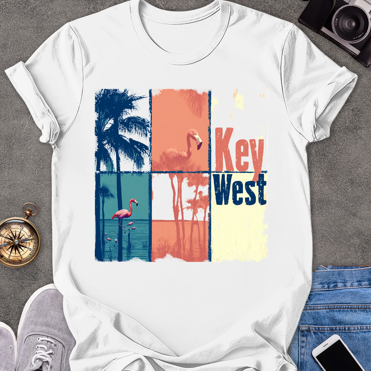 Key West| Unisex Softstyle T-Shirt | Florida Travel Tee