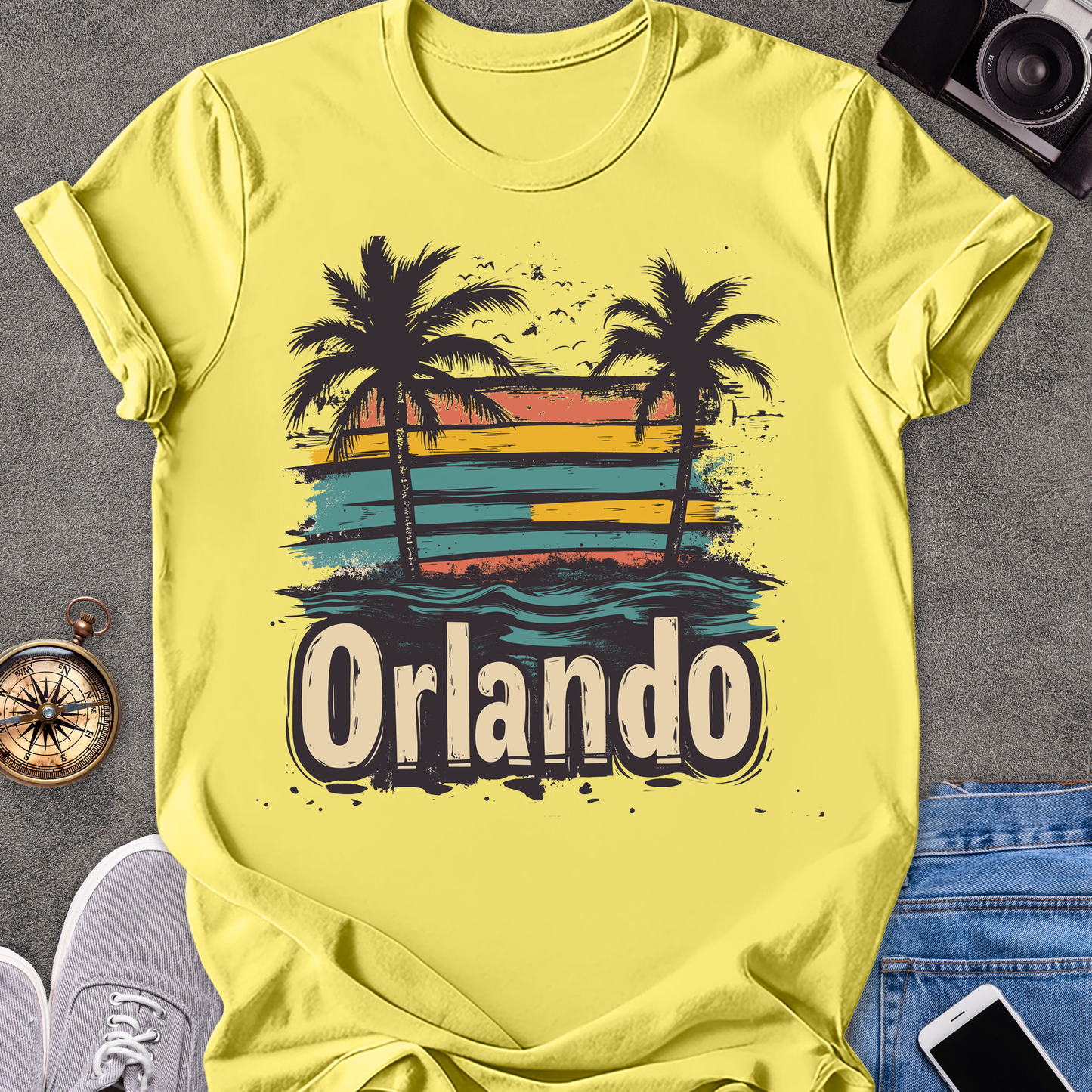 Orlando| Unisex Softstyle T-Shirt | Florida Travel Tee