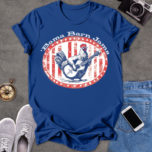 'Bama Barn Jams | Unisex Softstyle T-Shirt | Fun and Casual Music Lover Tee