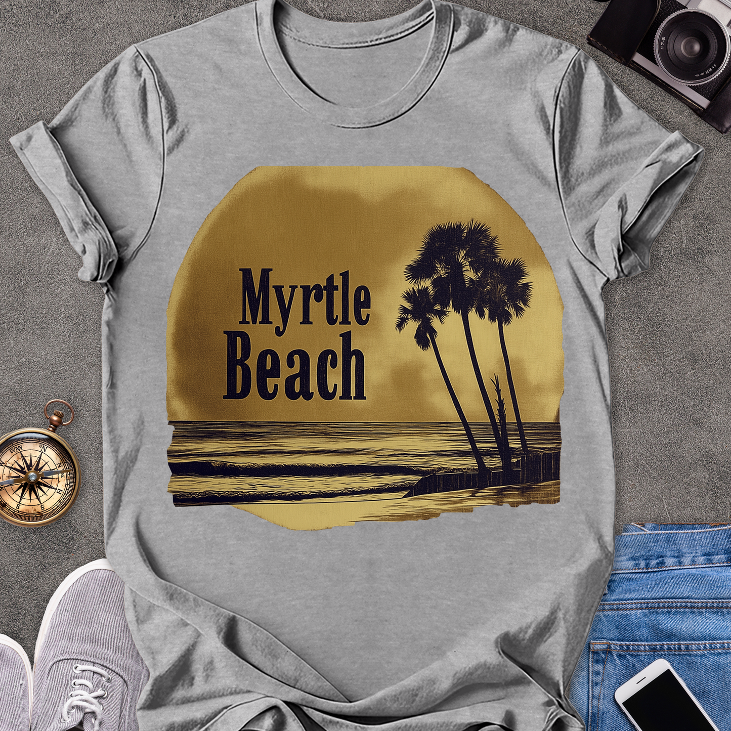 Myrtle Beach| Unisex Softstyle T-Shirt | South Carolina Travel Tee