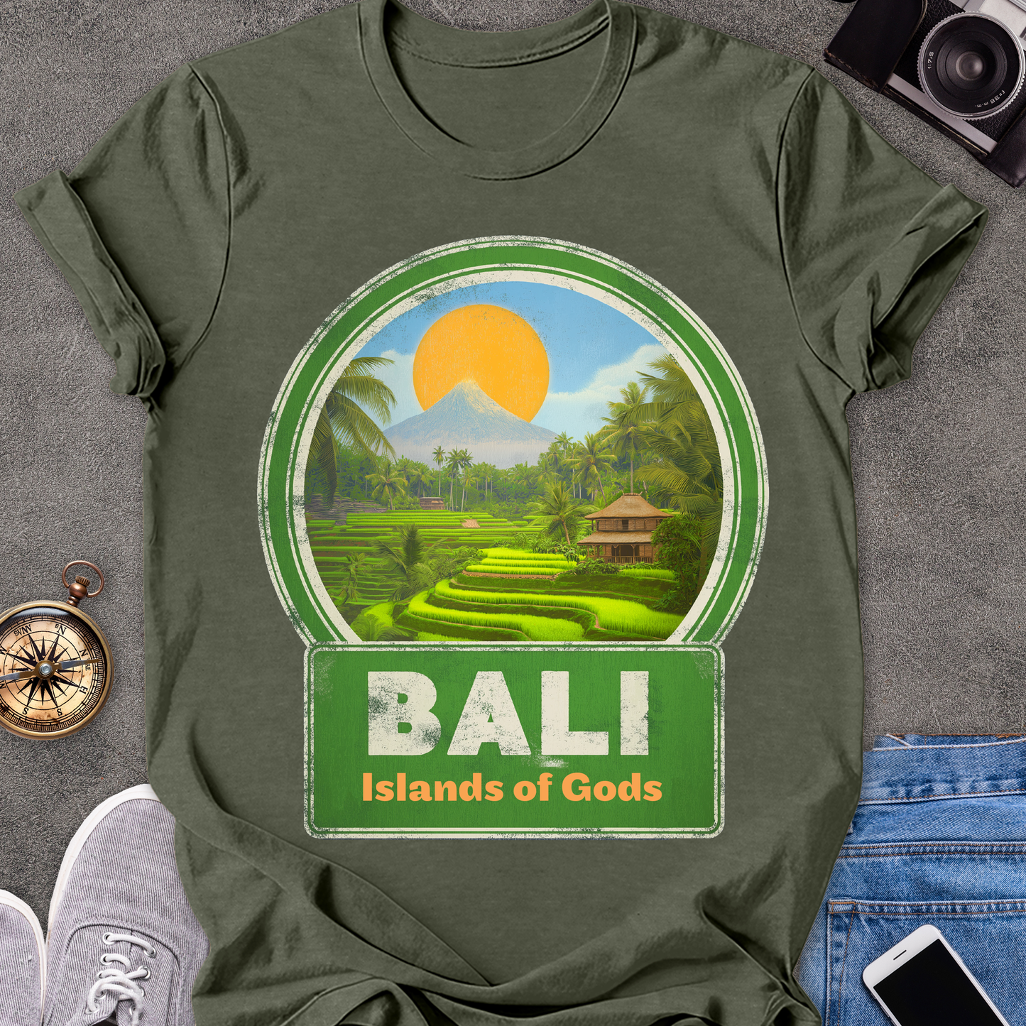 Bali, Island of the Gods | Unisex Softstyle T-Shirt | Bali Travel Tee