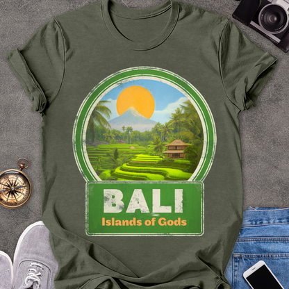 Bali, Island of the Gods | Unisex Softstyle T-Shirt | Bali Travel Tee