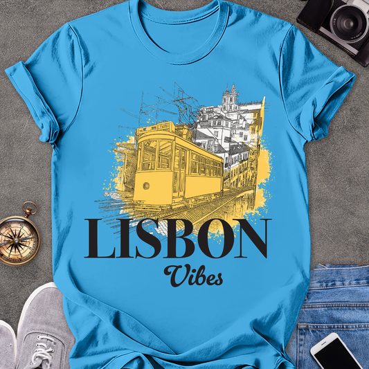 Lisbon Vibes | Softstyle T-Shirt | Portugal Travel Tee