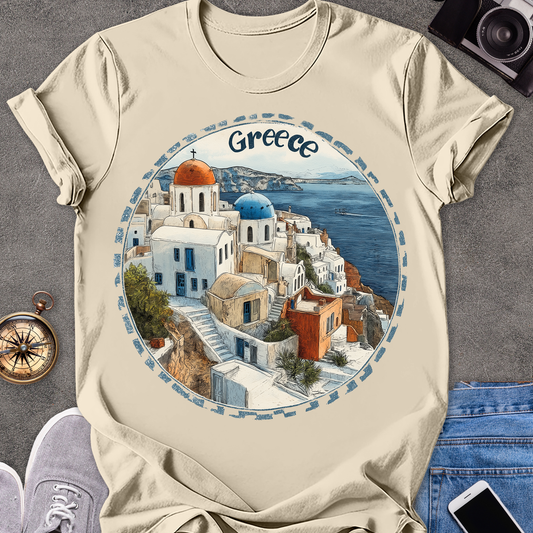 Greece | Softstyle T-Shirt | Greek Travel Tee
