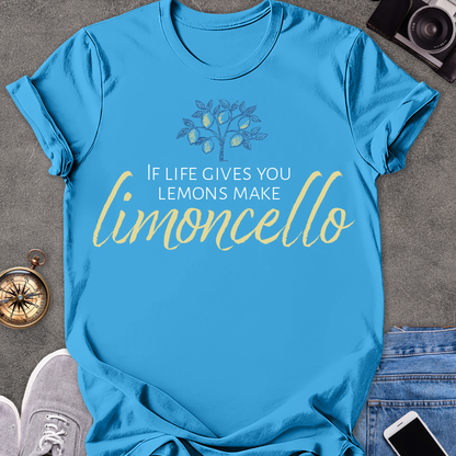 If Life Gives You Lemons Make Limoncello | Softstyle T-Shirt | Italy Travel Tee