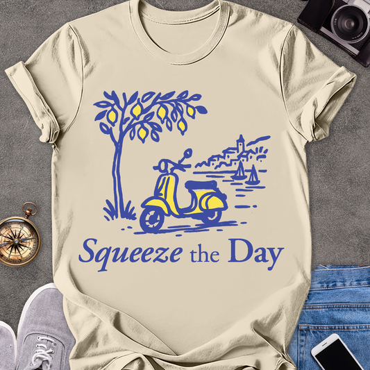 Squeeze the Day | Softstyle T-Shirt | Italy Travel Tee