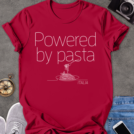 Powered by pasta, Italia | Softstyle T-Shirt | Italy Travel Tee