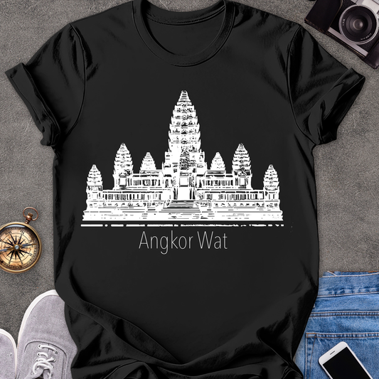 Angkor Wat | Unisex Softstyle T-Shirt | Cambodia Travel Tee