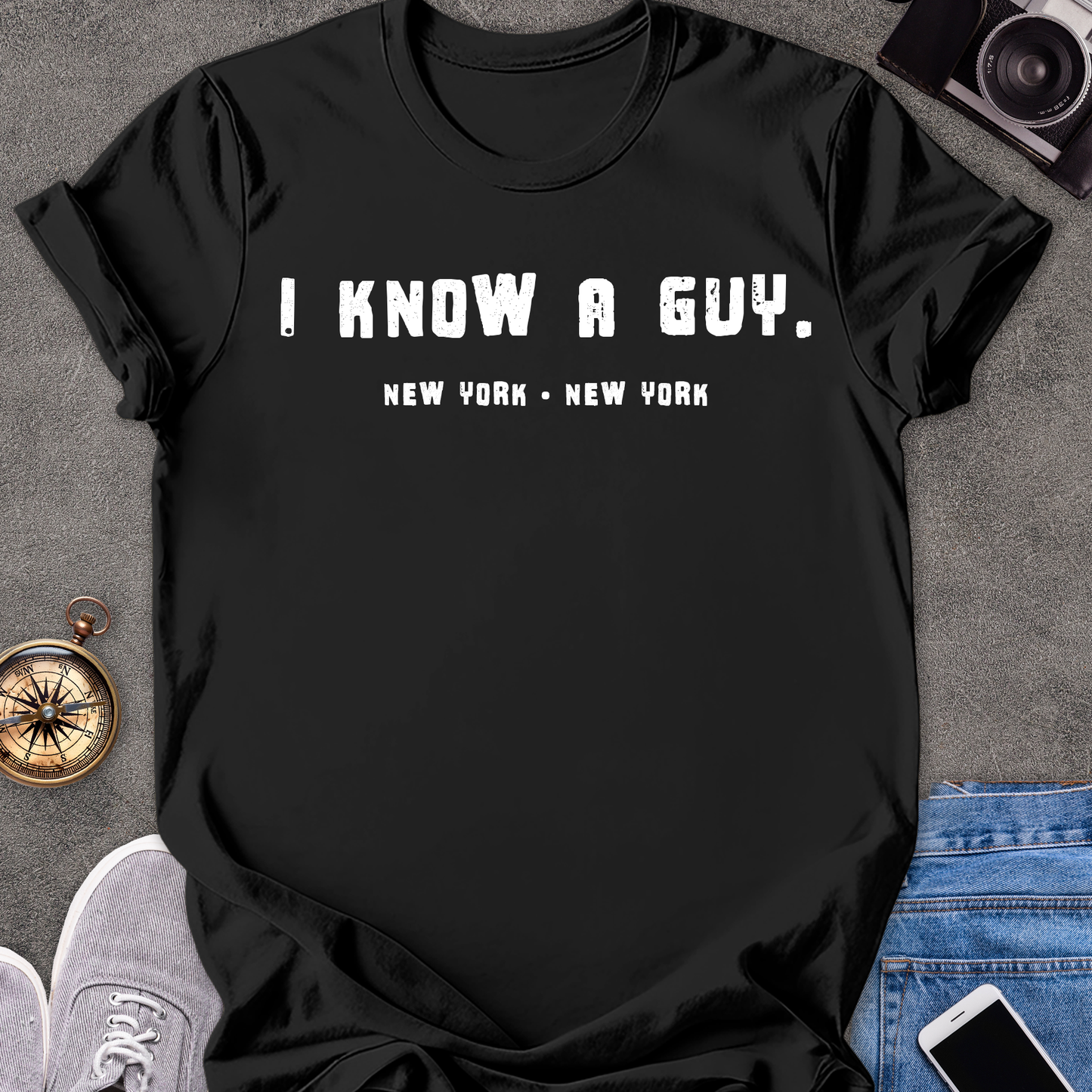 I Know a Guy - New York, New York | Unisex Softstyle T-Shirt | New York Travel Tee