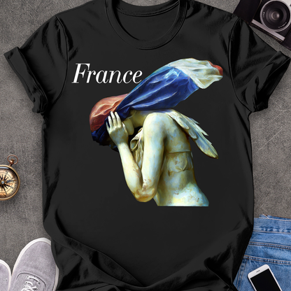 French | French Flag Travel Tee