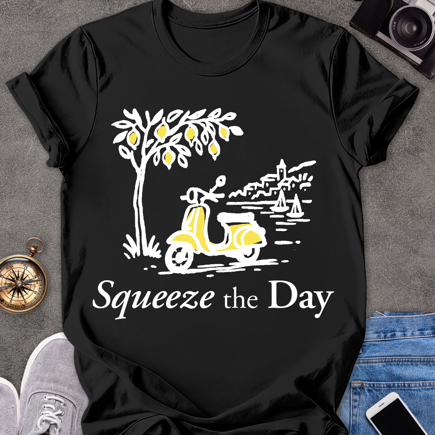 Squeeze the Day | Softstyle T-Shirt | Italy Travel Tee