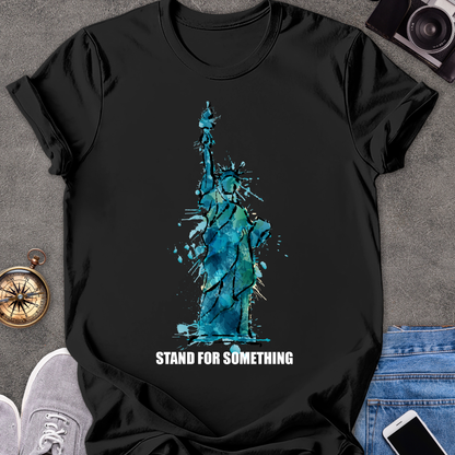 Stand For Something | Unisex Softstyle T-Shirt | USA Travel Tee