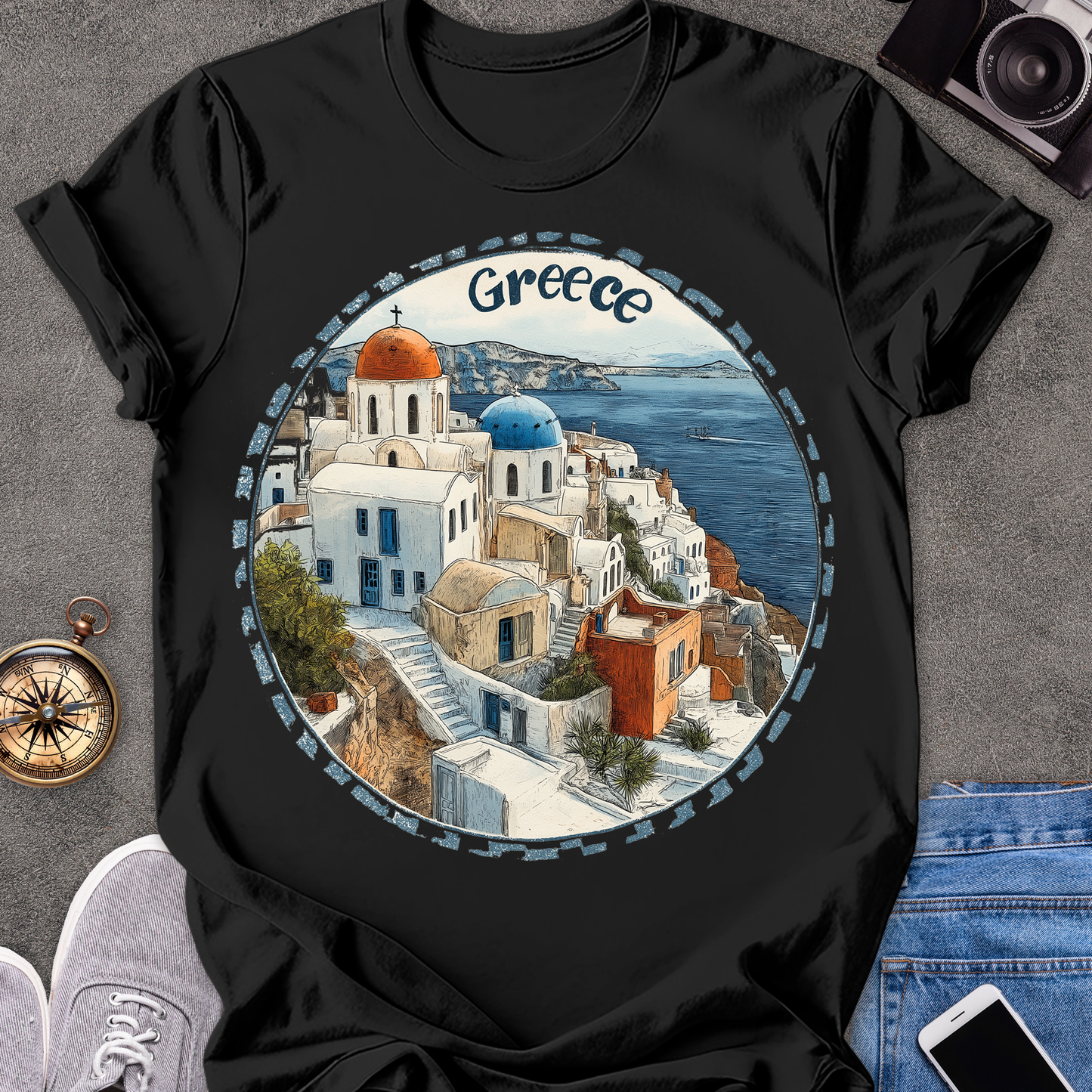 Greece | Softstyle T-Shirt | Greek Travel Tee