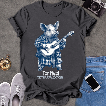 Tar Heel Twang | Unisex Softstyle T-Shirt | Fun and Casual Music Lover Tee