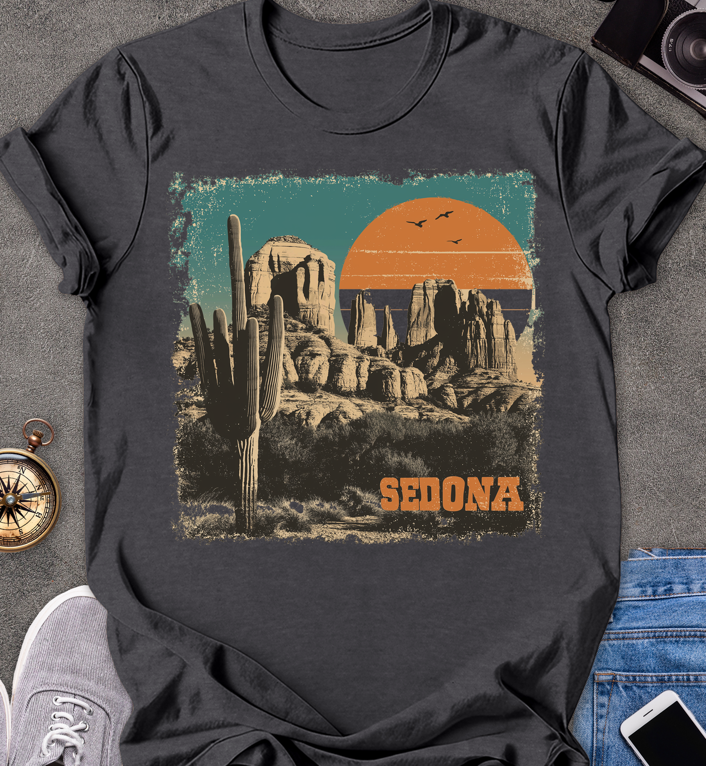 Sedona | Unisex Softstyle T-Shirt | Arizonia Travel Tee