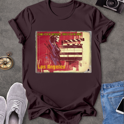 Came For The Audtion, Stayed For The Sunset, Los Angels T-Shirt