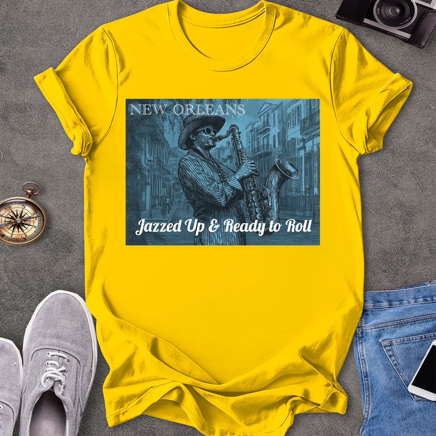 New Orleans - Jazzed Up & Ready to Roll T-Shirt