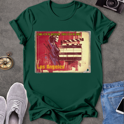 Came For The Audtion, Stayed For The Sunset, Los Angels T-Shirt