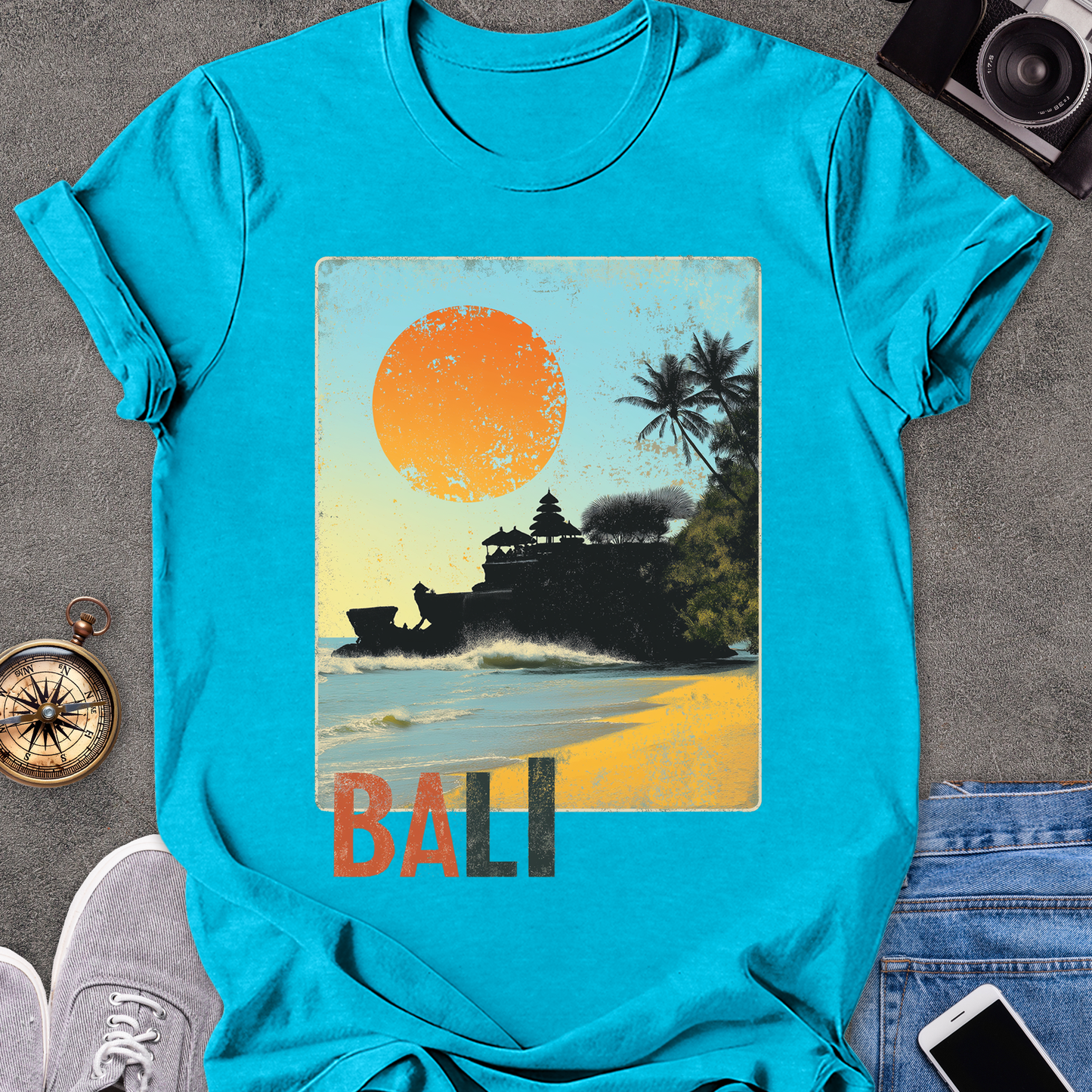 Bali | Unisex Softstyle T-Shirt | Bali Travel Tee
