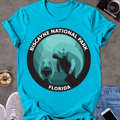 Biscayne National Park, Florida | Unisex Softstyle T-Shirt | Manatee Tee