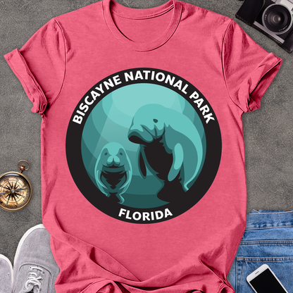 Biscayne National Park, Florida | Unisex Softstyle T-Shirt | Manatee Tee