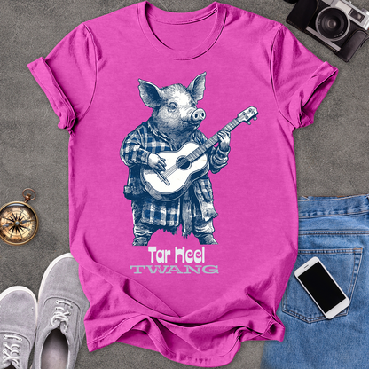 Tar Heel Twang | Unisex Softstyle T-Shirt | Fun and Casual Music Lover Tee