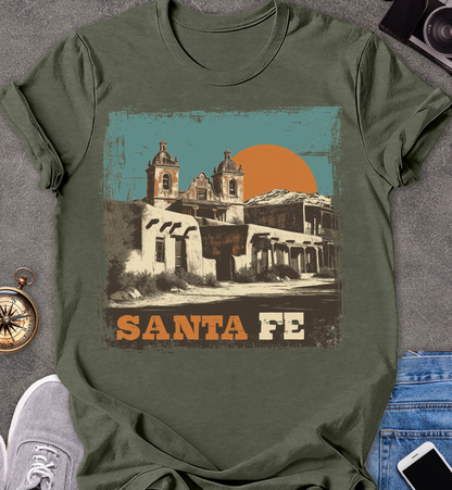 Santa Fe | Unisex Softstyle T-Shirt | New Mexico Travel Tee
